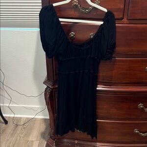 SHEIN Black Mini Dress